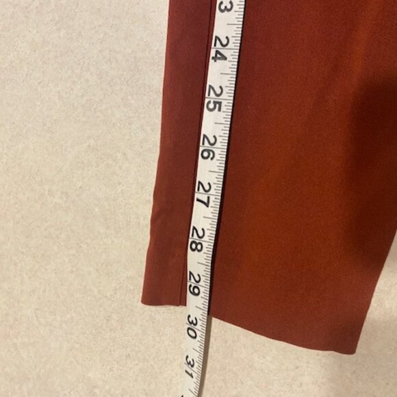 Zac & Rachel Women's Rust Stretch Skinny Leg Pants Jeans Fall Winter  Size 10 - Picture 6 of 6